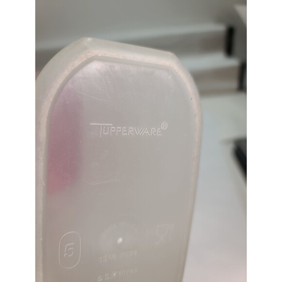 Vintage TUPPERWARE 1615-13 Modular Mate 12 1/4 cup 1616-2 Red Lid - Picture 8 of 10